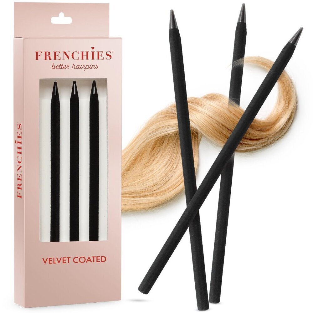 Chinese Hair Sticks Flocked Soft Hair Jewelry for Updos Weddings Girls